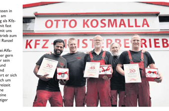 Unsere Jubilare im Jahr 2025